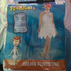 The Flintstones Wilma Costume - White